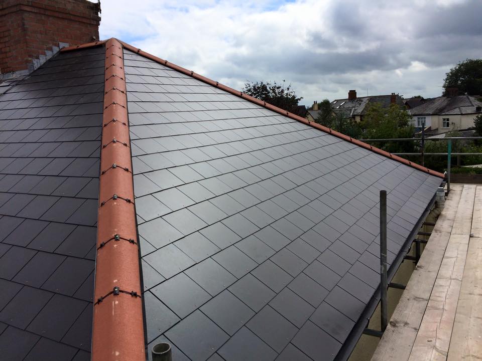 New roof installation in Pembrokeshire